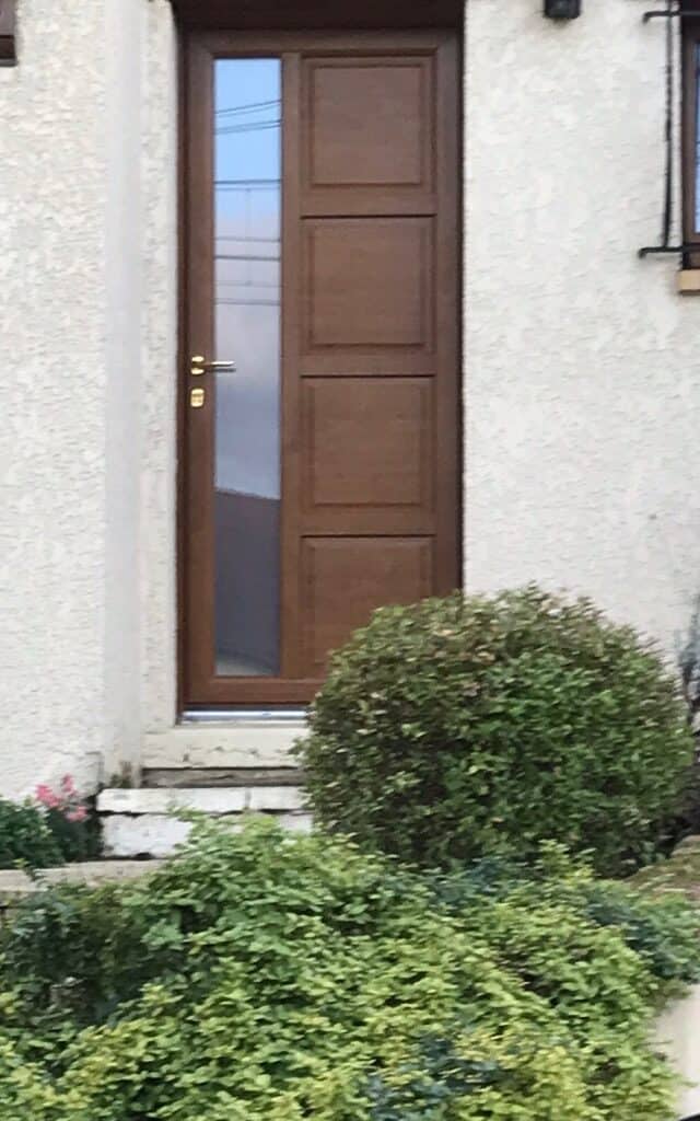 porte d'entrée pvc sur mesure 94 effet bois mpo fenêtres champigny