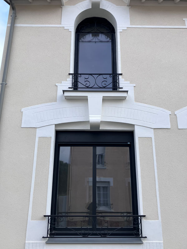 fenêtre aluminium noire double vitrage mpo fenêtres le mans fenêtre aluminium noire double vitrage mpo fenêtres le mans