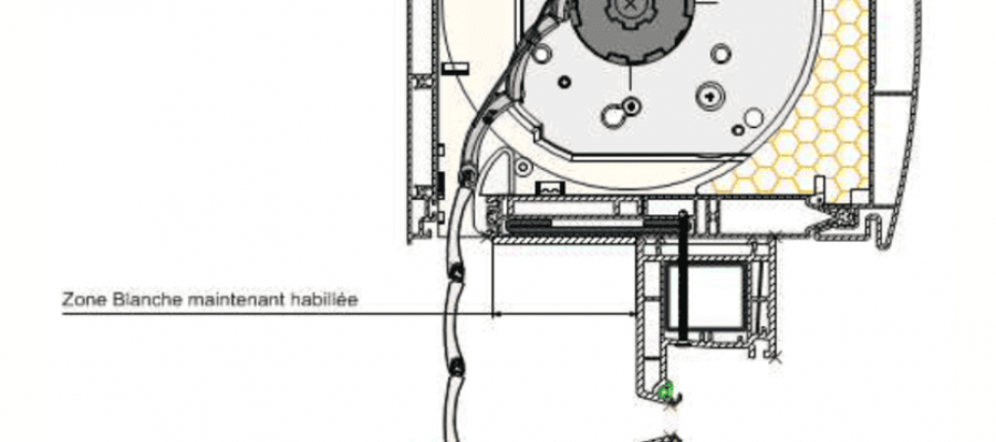 habillage sous face coffre s762 pvc